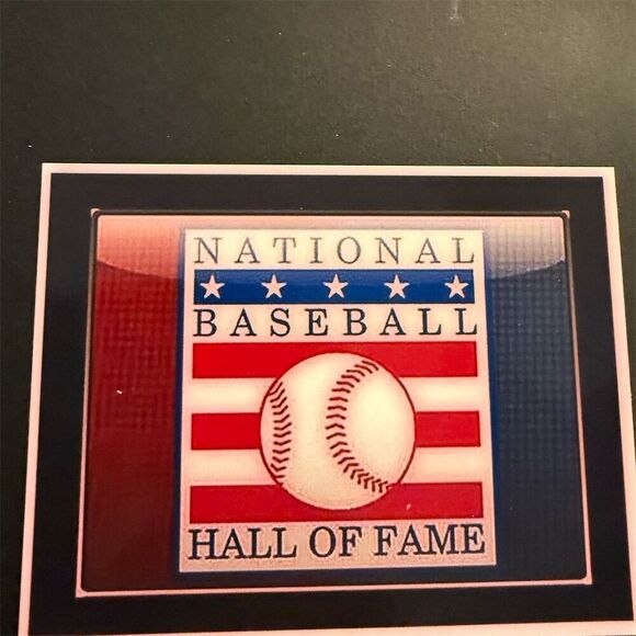 Nolan Ryan Autographed Photo Texas Rangers Hall of Fame Display - Picture 2 of 5